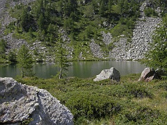 Il laghetto di Ragozza (mt.1958) a pochi minuti dal Rifugio